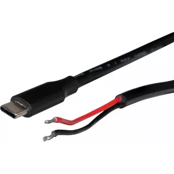 Joy-IT netsnoer 1 m zwart (K-1474)