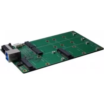 EXSYS EX-3673 adapterkaart USB 3.2 Gen 2x1 naar M.2 en mSATA met USB Type-B-aansluiting