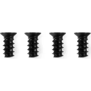 Alphacool ventilatorschroeven 4-delige set 5x10mm zwart (10325)