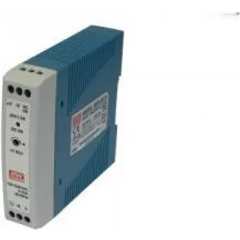 EXSYS EX-6950 DIN-railvoeding 24W 24V 1A, blauw/grijs