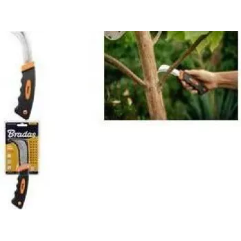 Bradas universeel tuinmes, 70 mm RVS-blad, 220 mm totale lengte, 1 stuk (AK-KN0010)
