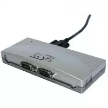 EXSYS EX-1332V USB 2.0 naar dual RS-232 seriële adapter met FTDI chipset