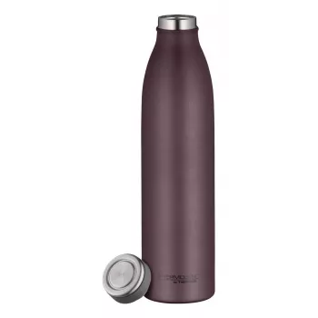 THERMOS TC Bottle isoleerfles 0,75 L, dubbelwandig roestvrij staal, vacuümgeïsoleerd, BPA-vrij, bordeauxrood mat 4067.301.075