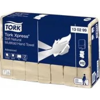 TORK 130299 H2 Advanced interfold handdoeken, 2-laags, wit, 3780 vellen