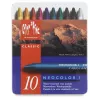 Caran d'Ache Neocolor I waskrijtjes, 10-delige set, rond, papierwikkel, homogene kleuren 7000.310