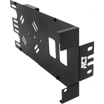 ACT Zero U multifunctionele houder FA2133 – 19 inch rackmontage, staal, zwart