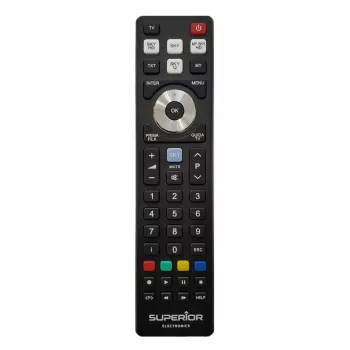 SUPERIOR ELECTRONICS vervangende afstandsbediening SUPTRB027 voor Sky - zwart