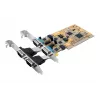EXSYS EX-42034IS 4-poorts RS-232/422/485 PCI seriële kaart met overspanningsbeveiliging en optische isolatie