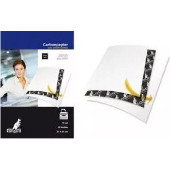 KANGARO K-7800966 carbonpapier DIN A4+ 10 vel zwart 210 x 310 mm voor typemachines