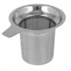 Metaltex grote theezeef, roestvrij staal, lasergesneden microgeperforeerd filter, past op tassen en bekers 253835010