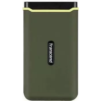 Transcend ESD380C draagbare SSD - 2TB, USB 3.2 Gen 2x2, militairgroen TD-TS2TESD380C