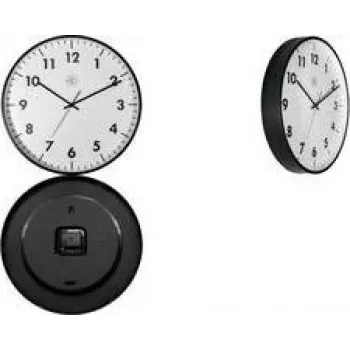 NEXTIME STIL quartz wandklok 400 mm witte wijzerplaat zwarte wijzers 7317-V2