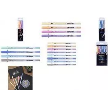 SAKURA Gelly Roll Moonlight Pastel Aurora gel-balpen 0,5 mm fluorescerend groen POXPGBMOO4B