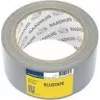 RAADHUIS weefband, 50 mm x 50 m, zilveren tape voor reparaties, handafscheurbaar – 1 rol (RD-351312)