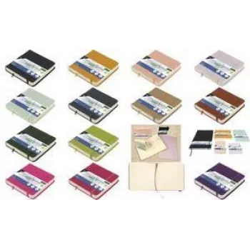 Kangaro schetsboek, 80 vel, 120 x 120 mm, okergele PU-hardcover, 140 g/m² crèmekleurig papier, 1 stuk (K-861201)
