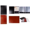 Multo Hannibal A4 presentatiemap, 20 hoesjes, cognac kunstleer, soft touch MU-202044