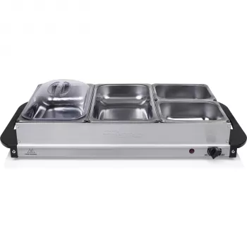 Tristar BP-6285 buffetwarmhouder, 300 W, roestvrij staal