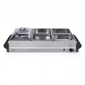 Tristar BP-6285 buffetwarmhouder, 300 W, roestvrij staal