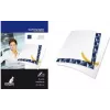 KANGARO Carbonpapier DIN A4, 100 vel, blauw, 210 x 297 mm, handmatig handschrijven K-7800478