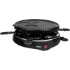 Tristar RA-2998 raclette-grill met 6 antiaanbakpannetjes, 800 W, zwart