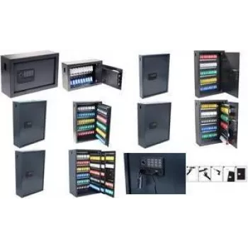 PAVO Advanced sleutelkluis voor 300 sleutels met combinatie- en vingerafdrukslot, stalen wanden 8025176