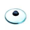 PYREX glazen deksel 24 cm, borosilicaatglas