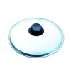 PYREX glazen deksel 26 cm, borosilicaatglas