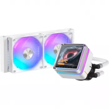 Ocypus Sigma L24 EX ARGB wit 240mm vloeistof-CPU-koeler