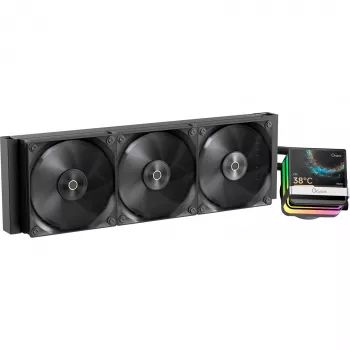 Ocypus Sigma L36 PRO AIO vloeistof-CPU-koeler 360mm ARGB zwart