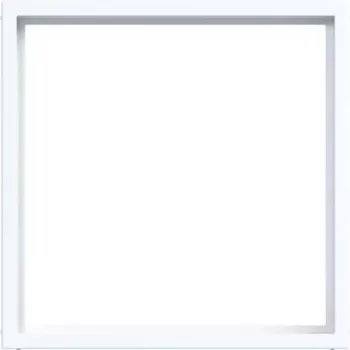 HAGER WAF7073WG tussenring voor centraalplaat 50 x 50 mm, lichtwit