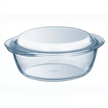 PYREX Essentials glazen bewaarbak met deksel 1,4L Ø17cm