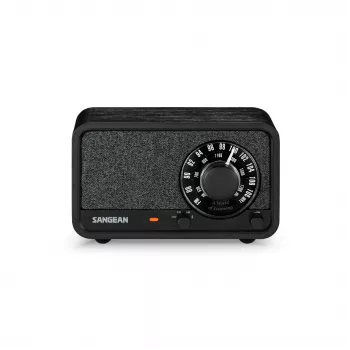 Sangean WR-8 FM-radio met massief houten behuizing, Midnight Oak