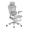 SIHOO DORO C300 Pro mesh ergonomische bureaustoel met voetsteun, wit