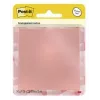 3M Post-it Transparent Notes blauw, 36 vel, 76 x 76 mm 7100394468
