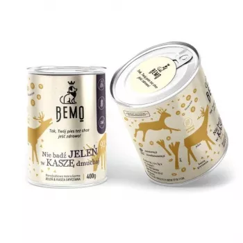 BEMO Nie bądź Jeleń w kaszę dmuchaj mono - natvoer voor honden - 400g