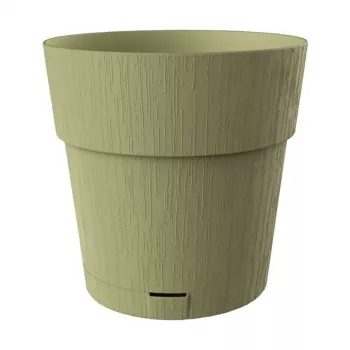STEFANPLAST bloempot met schotel Ethica Ø40x39cm groen