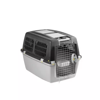 STEFANPLAST Gulliver 5 transportbox voor huisdieren 81x61x60 cm donkergrijs/lichtgrijs