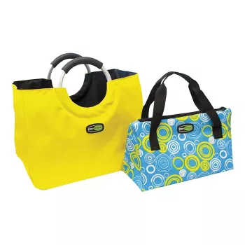 GIOSTYLE Bag In The City thermotassenset, assortiment, Blauw-Geel/Geel-Blauw