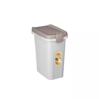 STEFANPLAST voerbewaarcontainer 15 L wit/lichtgrijs