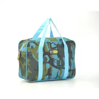 GIOSTYLE Camouflage 6 assorti thermotas, fuchsia/blauw/geel/wit