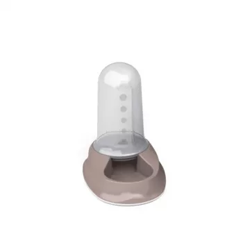 STEFANPLAST Chic voer-/waterdispenser 0,8L lichtgrijs