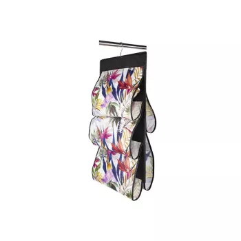 ORDINETT 5 handtassen Floral Beauty hangorganizer