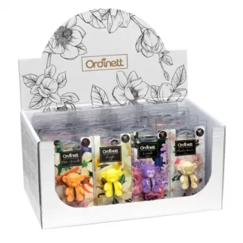 ORDINETT Flavoured Shopping Wheel munthouder aap assorti