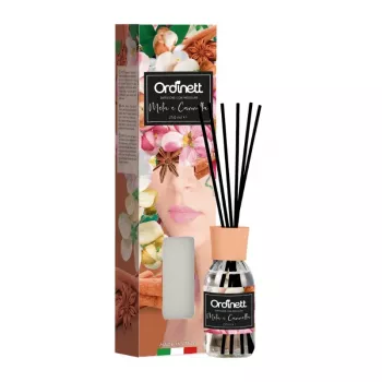 ORDINETT Aroma-diffuser met stokjes 250 ml appel en kaneel