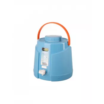 Giostyle Thermos 5,6L Fiesta 5 blauw-oranje isoleer-drinkdispenser
