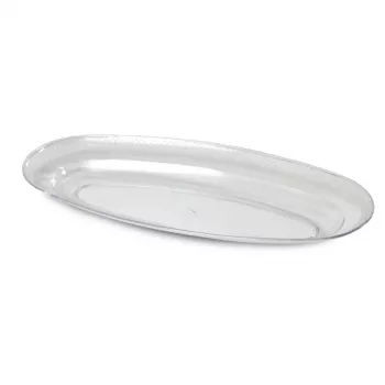 GUARDINI Kunststof dienbladen transparant 2-delige set Easy Bake 46x23cm
