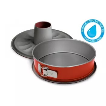 GUARDINI Rossana springvorm 26 cm antiaanbak-bakvorm van koolstofstaal