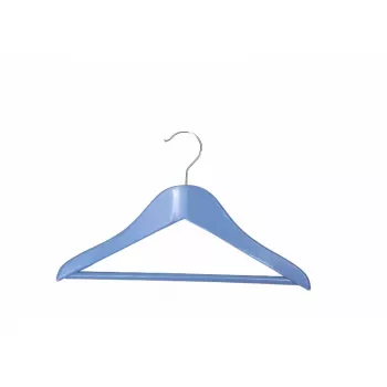 ORDINETT kinderkledinghangers van hout, 3-pack, diverse kleuren, 30 cm