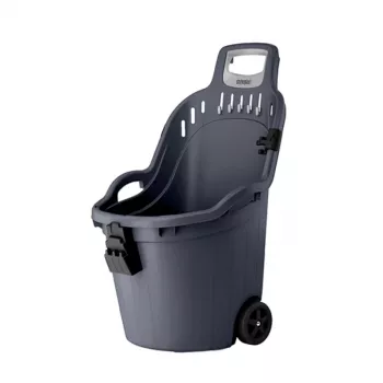 STEFANPLAST kruiwagen Helpy Cart 50L 59,5x53x88,5cm grijs