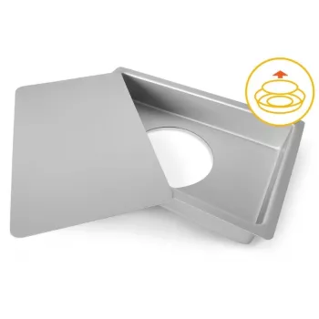 GUARDINI Professional bakvorm met uitneembare bodem 18x28x5 cm